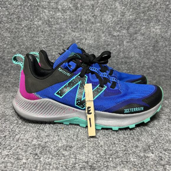 New Balance Trail Running Shoes Womens Size 6.5 Blue Nitrel v4 DynaSoft WTNTRLL4 - Picture 9 of 9